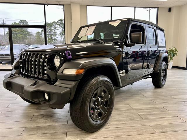 used 2021 Jeep Wrangler Unlimited car, priced at $29,995