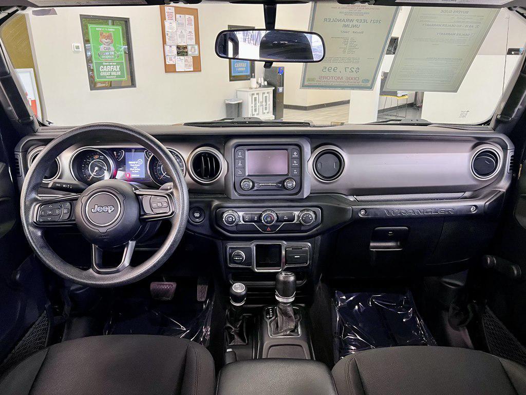 used 2021 Jeep Wrangler Unlimited car, priced at $25,995