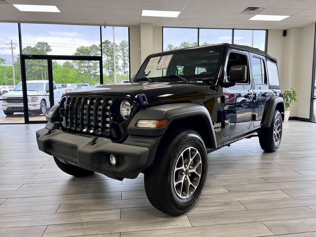 used 2021 Jeep Wrangler Unlimited car, priced at $25,995