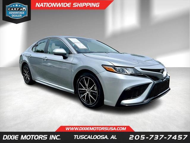 used 2021 Toyota Camry car, priced at $27,995