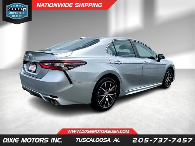 used 2021 Toyota Camry car, priced at $27,995