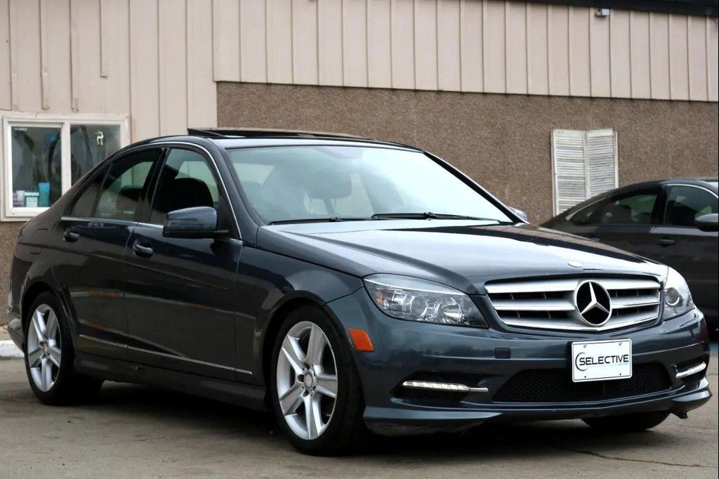 used 2011 Mercedes-Benz C-Class car, priced at $10,000
