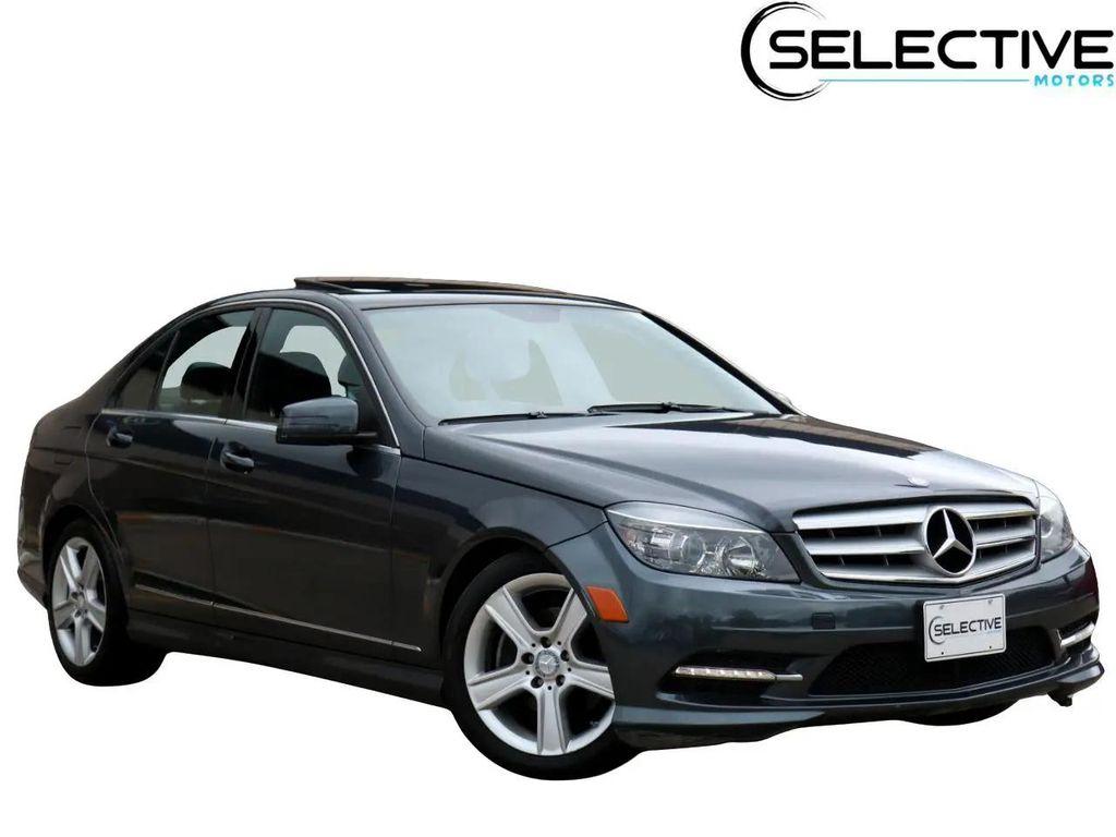 used 2011 Mercedes-Benz C-Class car, priced at $10,000