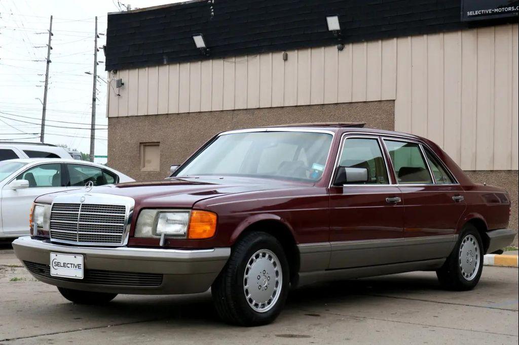 used 1987 Mercedes-Benz S-Class car, priced at $14,995