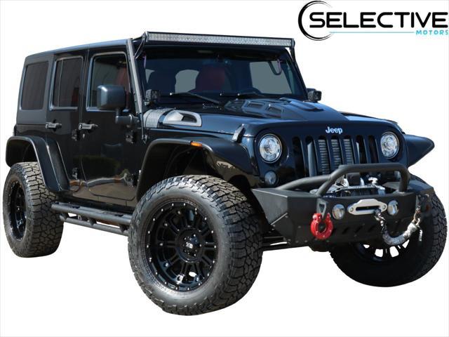 used 2017 Jeep Wrangler Unlimited car, priced at $27,500