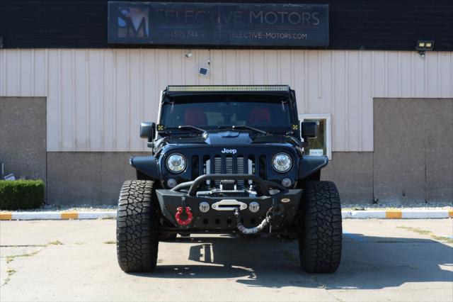 used 2017 Jeep Wrangler Unlimited car, priced at $27,500