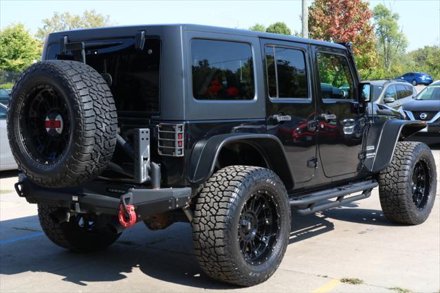 used 2017 Jeep Wrangler Unlimited car, priced at $27,500