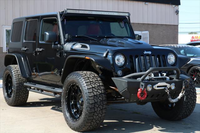 used 2017 Jeep Wrangler Unlimited car, priced at $27,500