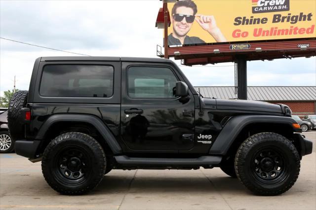 used 2018 Jeep Wrangler car, priced at $25,500