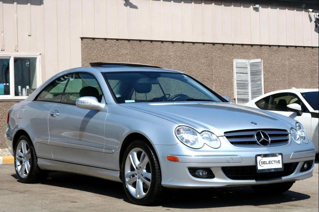 used 2007 Mercedes-Benz CLK-Class car, priced at $8,995