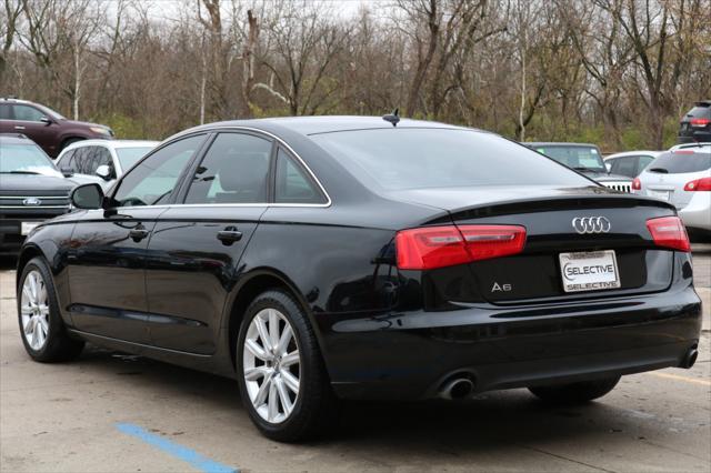 used 2013 Audi A6 car, priced at $13,500