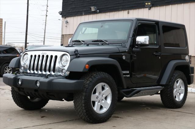 used 2018 Jeep Wrangler JK car, priced at $25,500