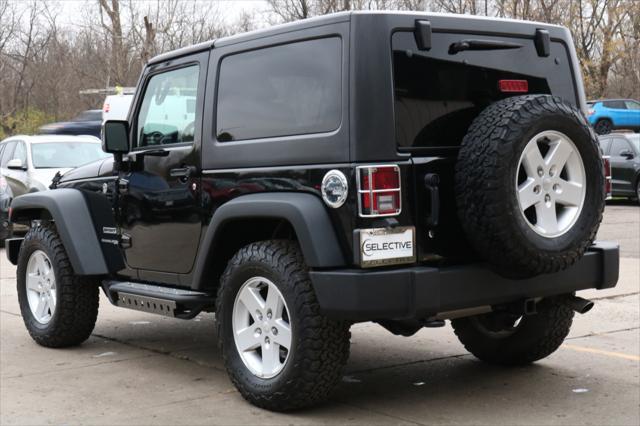 used 2018 Jeep Wrangler JK car, priced at $25,500