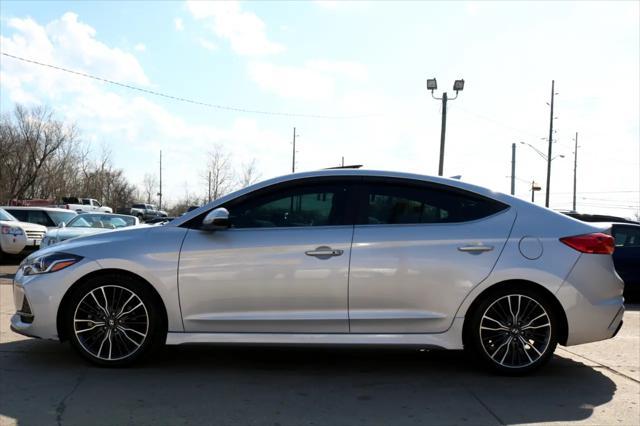 used 2018 Hyundai Elantra car, priced at $14,995