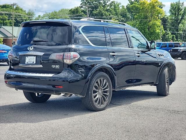 used 2017 INFINITI QX80 car, priced at $18,986