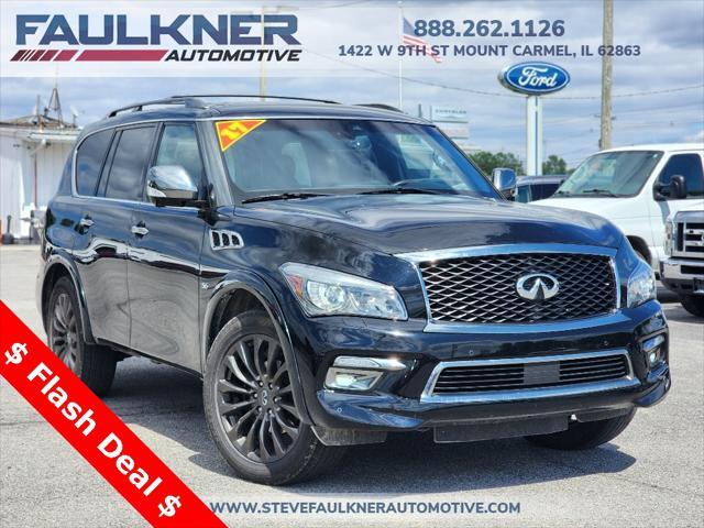 used 2017 INFINITI QX80 car, priced at $19,799