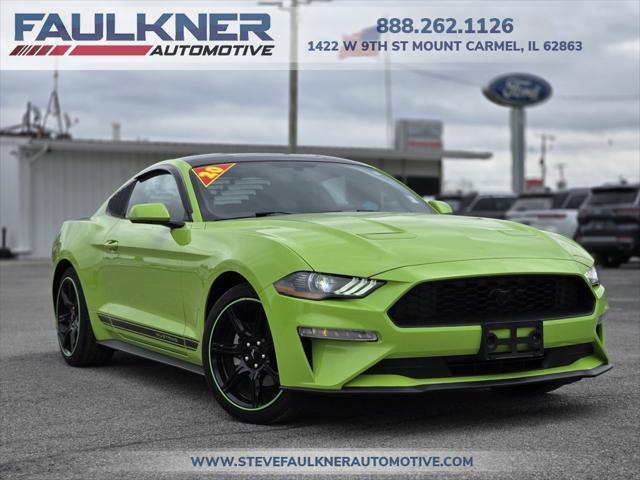 used 2020 Ford Mustang car, priced at $24,788