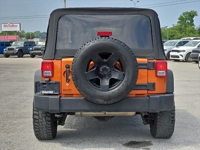 used 2011 Jeep Wrangler Unlimited car, priced at $14,196