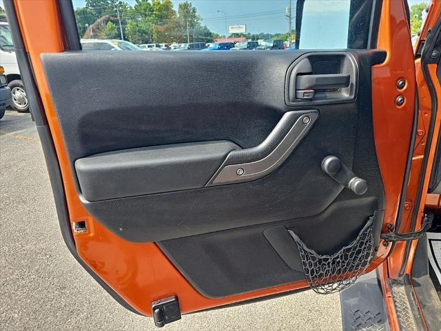 used 2011 Jeep Wrangler Unlimited car, priced at $14,196