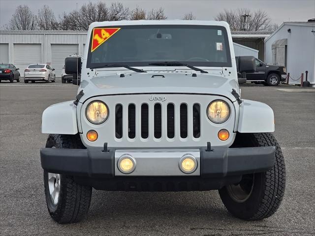 used 2014 Jeep Wrangler Unlimited car, priced at $16,487