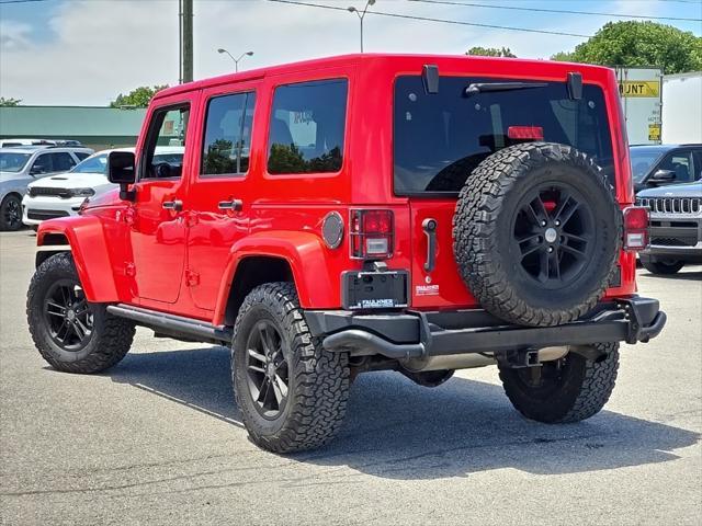 used 2017 Jeep Wrangler Unlimited car, priced at $19,899