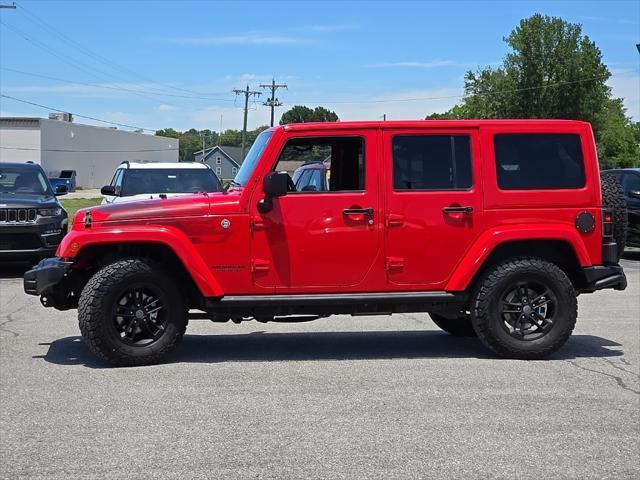 used 2017 Jeep Wrangler Unlimited car, priced at $19,899