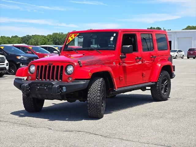 used 2017 Jeep Wrangler Unlimited car, priced at $19,899