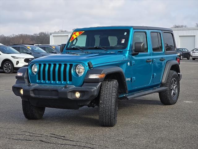 used 2019 Jeep Wrangler Unlimited car, priced at $27,521