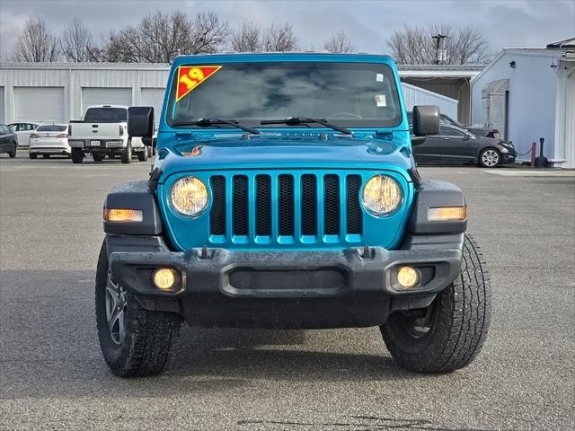 used 2019 Jeep Wrangler Unlimited car, priced at $27,521