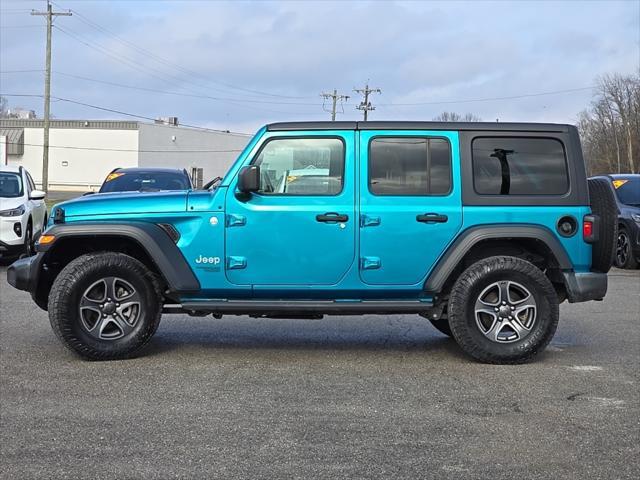 used 2019 Jeep Wrangler Unlimited car, priced at $27,521