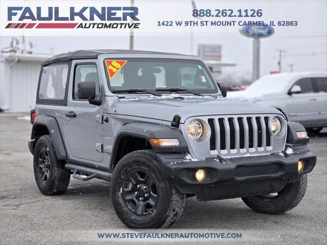 used 2018 Jeep Wrangler car, priced at $24,974