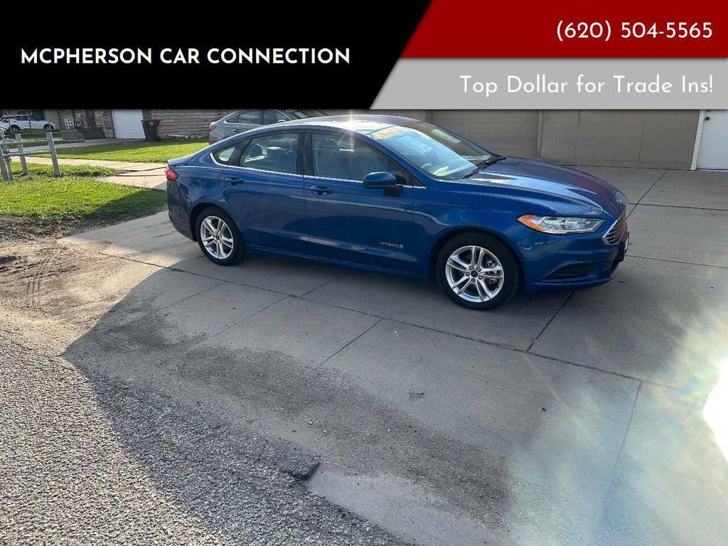 used 2018 Ford Fusion Hybrid car, priced at $15,495
