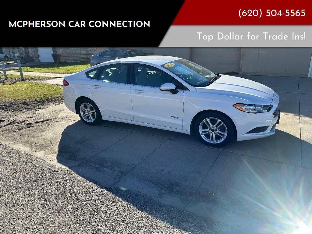 used 2018 Ford Fusion Hybrid car, priced at $13,995