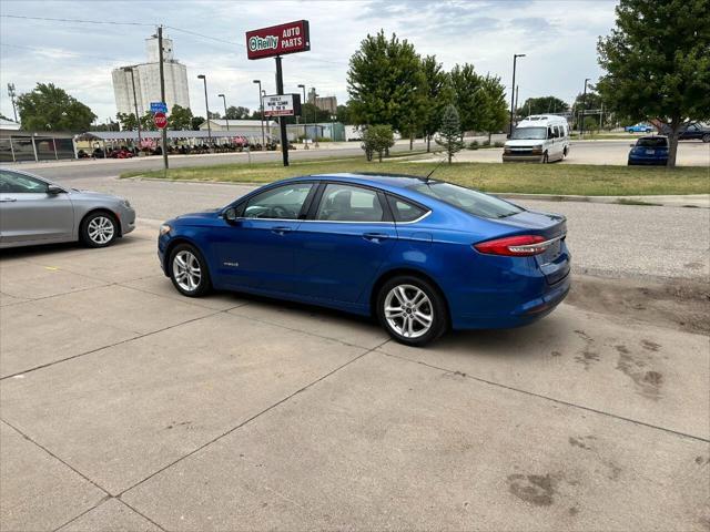 used 2018 Ford Fusion Hybrid car, priced at $13,495