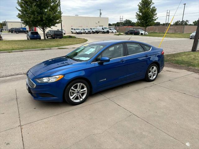 used 2018 Ford Fusion Hybrid car, priced at $13,495