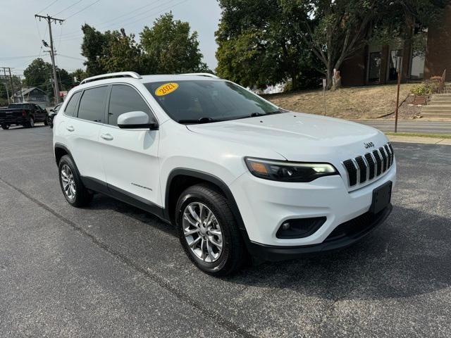 used 2021 Jeep Cherokee car, priced at $20,657