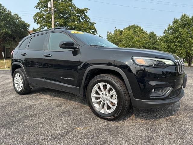 used 2022 Jeep Cherokee car, priced at $19,847