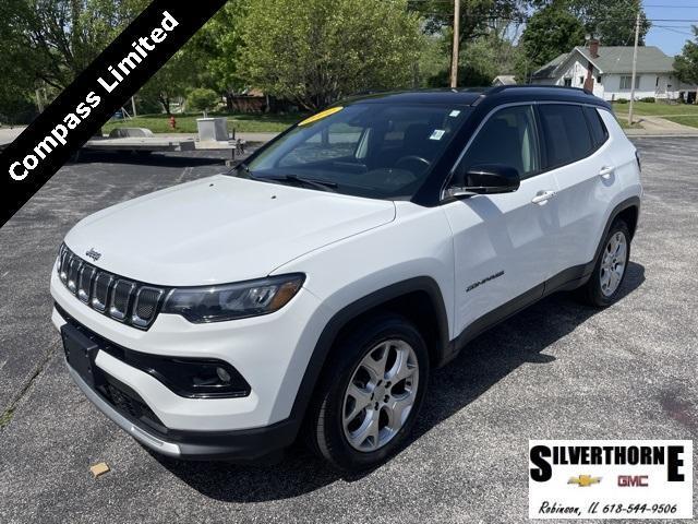 used 2022 Jeep Compass car, priced at $20,753