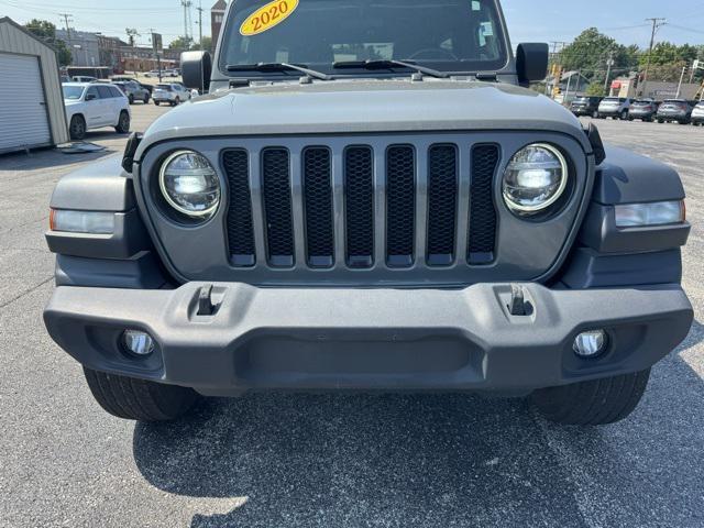 used 2020 Jeep Wrangler Unlimited car, priced at $29,848