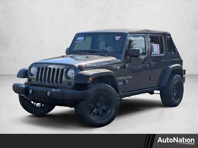 used 2017 Jeep Wrangler Unlimited car, priced at $17,599