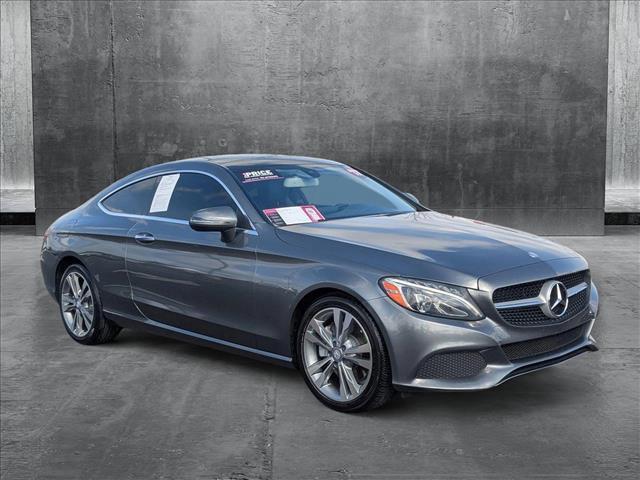 used 2017 Mercedes-Benz C-Class car, priced at $18,998