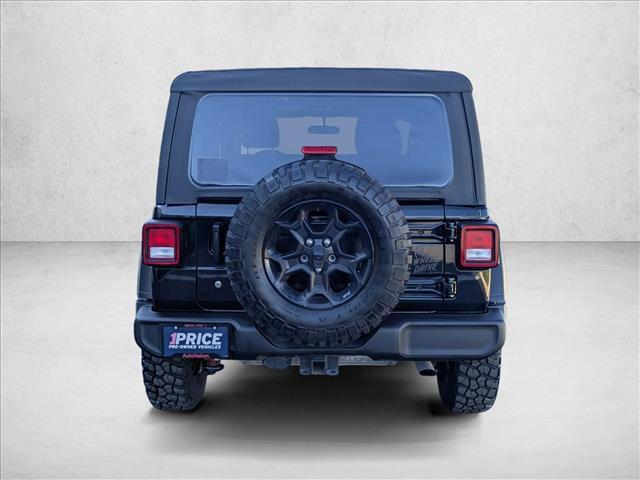 used 2022 Jeep Wrangler car, priced at $26,999