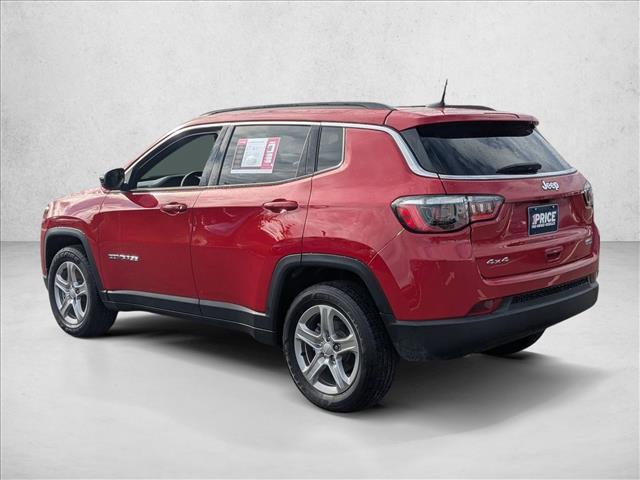 used 2024 Jeep Compass car, priced at $16,999