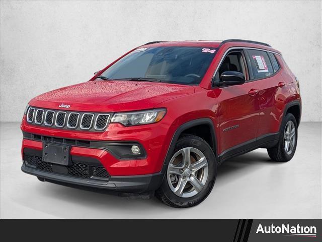 used 2024 Jeep Compass car, priced at $16,999
