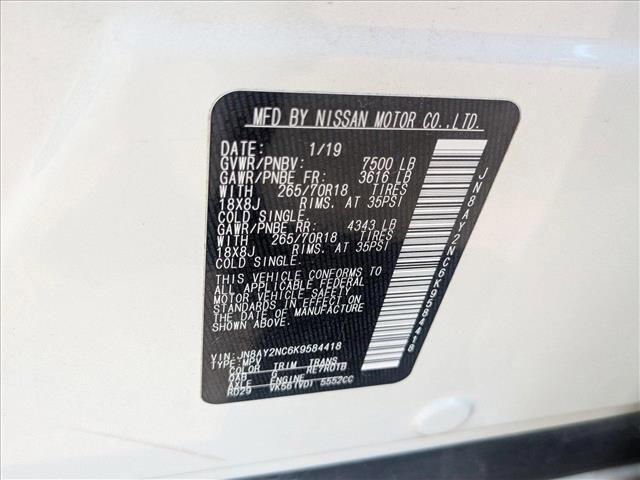 used 2019 Nissan Armada car, priced at $20,298