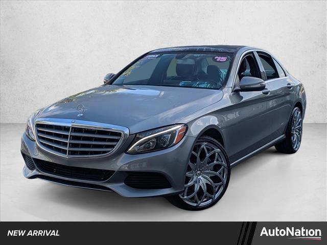 used 2015 Mercedes-Benz C-Class car, priced at $11,999