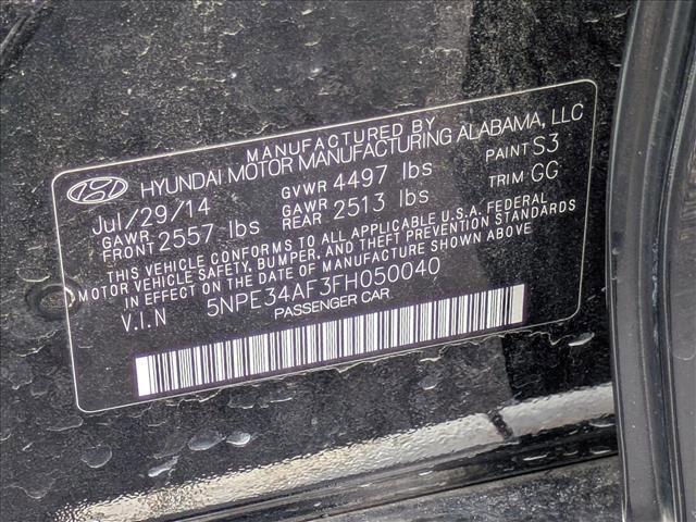 used 2015 Hyundai Sonata car, priced at $10,899