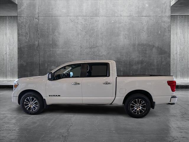 used 2021 Nissan Titan car, priced at $25,598