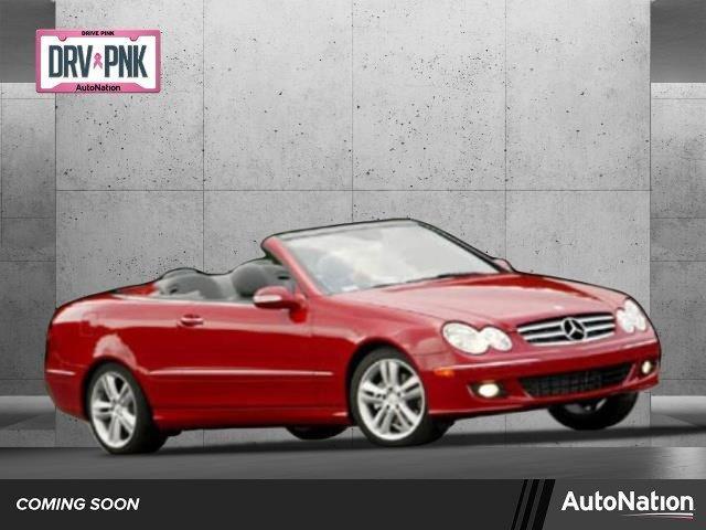 used 2007 Mercedes-Benz CLK-Class car, priced at $10,899