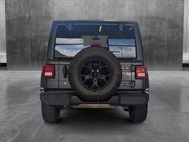 used 2021 Jeep Wrangler Unlimited car, priced at $27,198